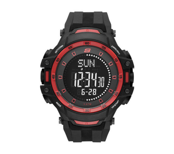 Picture of Skechers Men’s Grandpoint Digital Black Polycarbonate Watch SR1138