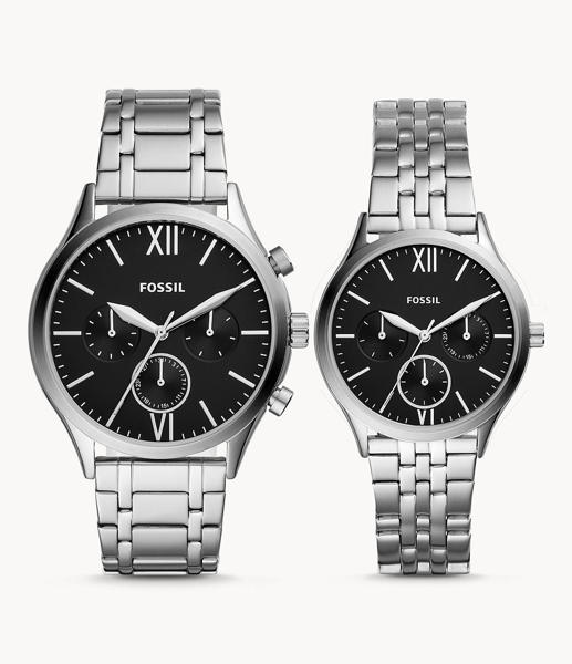 Picture of Fossil BQ2469SET Fenmore Midsize Stainless Steel Watch Gift Set