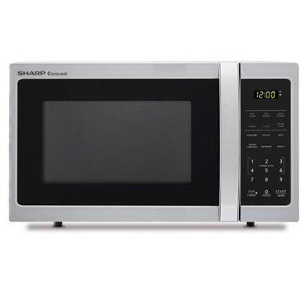 Picture of Sharp Microwave Oven-R34CT-S 34 Liter Silver