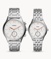 Picture of Fossil BQ2468SET Fenmore Midsize Multifunction His and Her Watch Gift Set