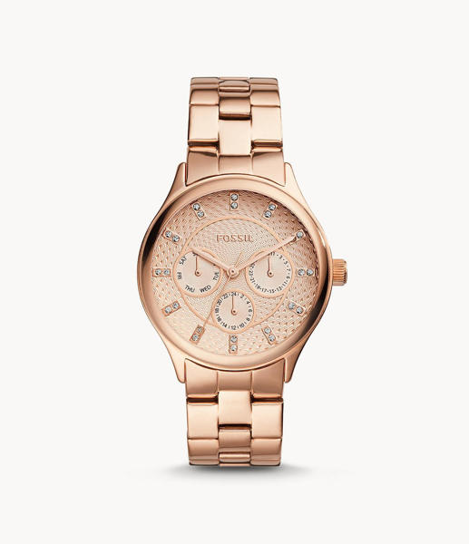 Picture of Fossil Women’s Modern Sophisticate Multifunction Rose Gold-Tone Stainless Steel Watch BQ1561