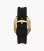 Picture of Fossil Men’s Inscription Three-Hand Date Black Silicone Watch FS5981