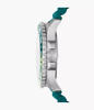 Picture of Fossil Men’s Blue GMT Oasis Silicone Watch FS5992