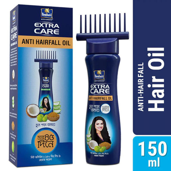 Picture of Parachute Hair Oil Anti Hairfall Oil Extra Care 150ml (Root Applier)