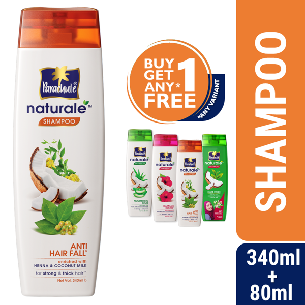 Picture of Parachute Naturale Shampoo Anti Hair Fall 340ml