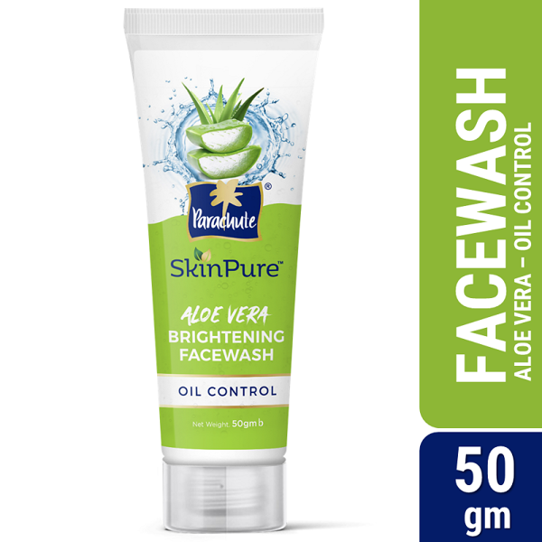 Picture of Parachute SkinPure Aloe Vera Brightening Facewash (Oil Control) 50gm