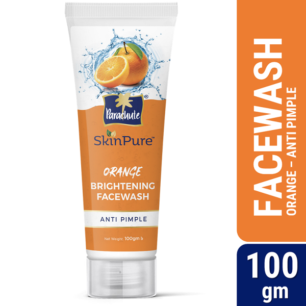 Picture of Parachute SkinPure Orange Brightening Facewash (Anti Pimple) 100gm