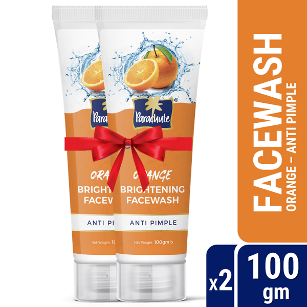 Picture of Parachute SkinPure Orange Brightening Facewash (Anti Pimple) Double Pack (100gm x 2)