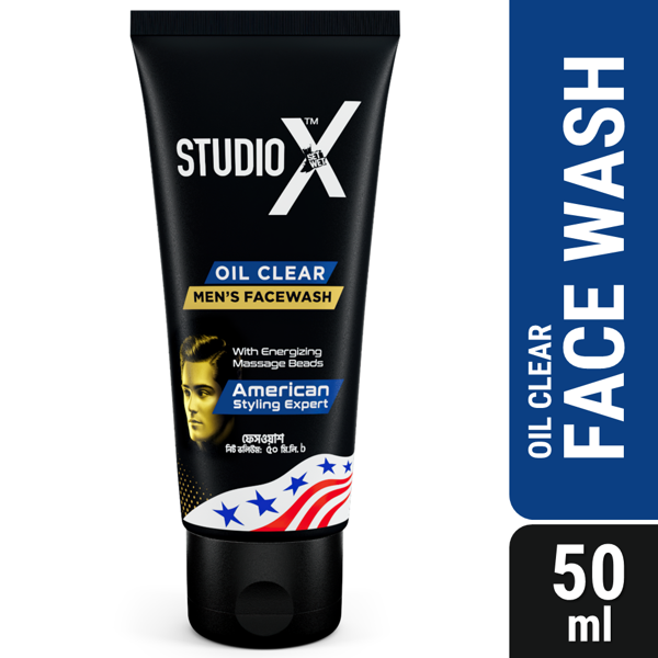 Picture of Studio X Oil Clear Facewash for Men 50ml