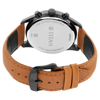 Picture of Titan 1805NL02 Multifunctional Black Watch with Leather Strap