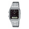 Picture of Casio AQ-230A-1DMQ Black Analog Digital Stainless Steel Strap Men’s Watch
