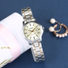 Picture of Casio Enticer Date Two Tone Ladies Chain Watch LTP-V004SG-9AUDF