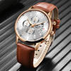 Picture of LIGE 10017 Mens Watches Top Brand Luxury Men Military Sport Wristwatch- Brown