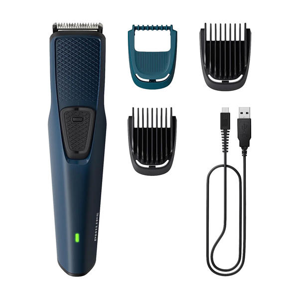 Picture of SkinProtect Beard Trimmer | Lasts 4x Longer with DuraPower Technology | Charging Indicator | BT1232/18