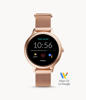 Picture of Fossil Women’s Gen 5E Smartwatch Rose Gold-Tone Stainless Steel Mesh FTW6068