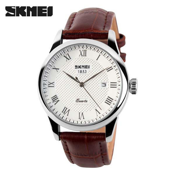 Picture of SKMEI 9058 Men Quartz  Leather Watch