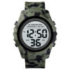 Picture of SKMEI 1625 Dual Time Sport Mens Fitness Watch – Green Camo