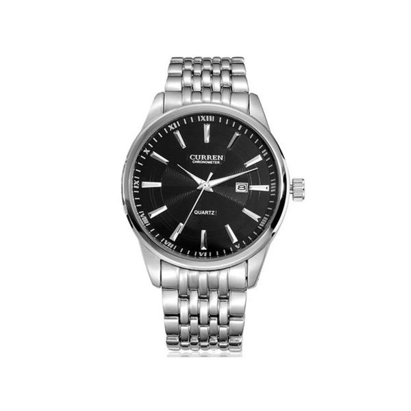 Picture of CURREN 8052 Analog Stainless Steel Watch for Men – Silver & Black