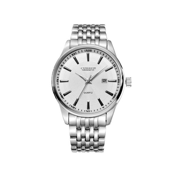 Picture of CURREN 8052 Analog Stainless Steel Watch for Men – Silver