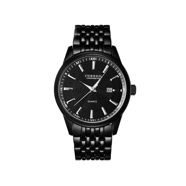 Picture of Curren 8052 Analog Stainless Steel Watch for Men - Black