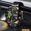 Picture of CURREN 8402 Fashion Waterproof Watch for Men - Black and Green