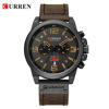 Picture of CURREN 8314 Casual Waterproof Watch- Black Brown