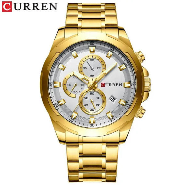 Picture of CURREN 8354 New  Fashion Casual Stainless Steel Men Watch