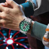 Picture of Curren 8417 Chronograph Stainless Steel Watch for Men - Silver Green