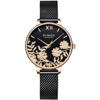 Picture of Curren 9065 Mesh Stainless Steel Watch for Women - Black