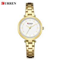 Picture of Curren 9054 Quartz Bracelet Watch for Women – Golden & White