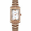 Picture of SKMEI 1690 Luxury Rhinestone Decoration japan movt Ladies watches- Rose Gold