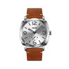 Picture of Skmei 9305 Quartz Leather Men’s Watch - Silver & Brown