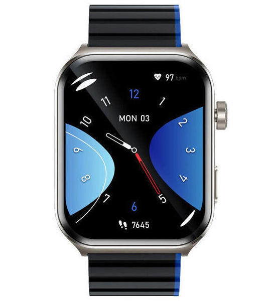 Picture of Kieslect Ks2 AMOLED Calling Smart Watch (Double Strap + Protector) - Midnight Blue