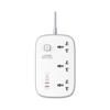 Picture of LDNIO Power Strip 65W 3 Sockets With 4 Port Charger (SC3416)