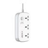 Picture of LDNIO Power Strip 65W 3 Sockets With 4 Port Charger (SC3416)
