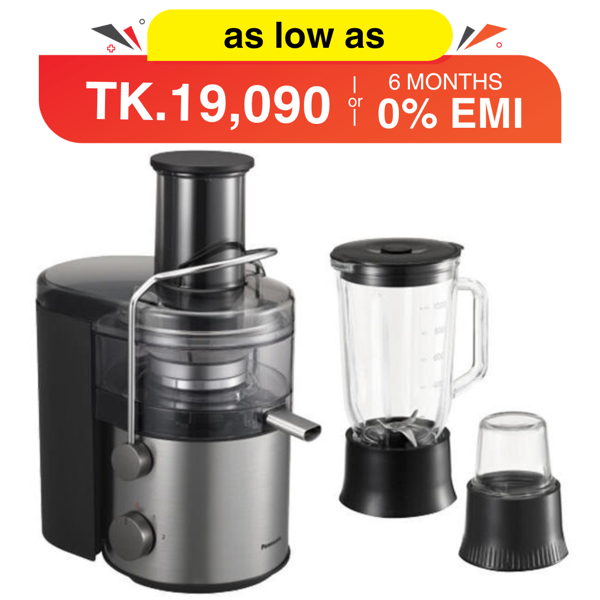 Picture of Panasonic 1000W 2 Jars 3-in-1 Juicer, Blender & Grinder (MJ-CB800)