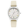 Picture of Fastrack NS6152SL06 Stunners Quartz Analog White Dial Leather Strap