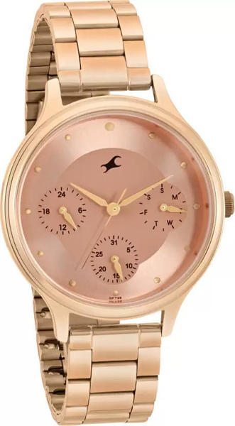 Picture of Fastrack 6285WM03 Alpha Rose Gold Dial Analog Watch
