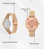Picture of Fastrack 6285WM03 Alpha Rose Gold Dial Analog Watch