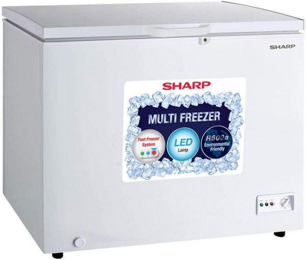 Picture of Sharp 190L Chest Deep Freezer | SCF-K250X-WH3