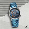 Picture of Fastrack 3281KM02 Exuberant Analog Blue Dial Metal Watch for Guys