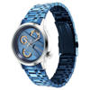 Picture of Fastrack 3281KM02 Exuberant Analog Blue Dial Metal Watch for Guys