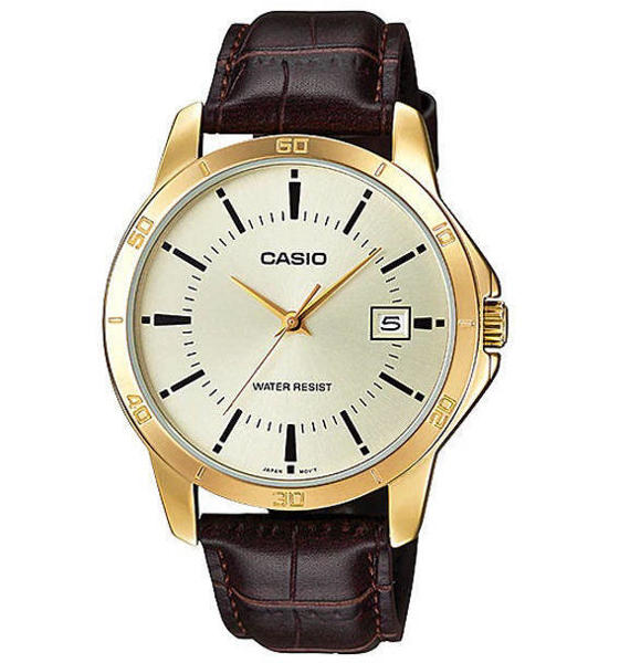 Picture of Casio Enticer Date Golden Ladies Belt Watch LTP-V004GL-9AUDF