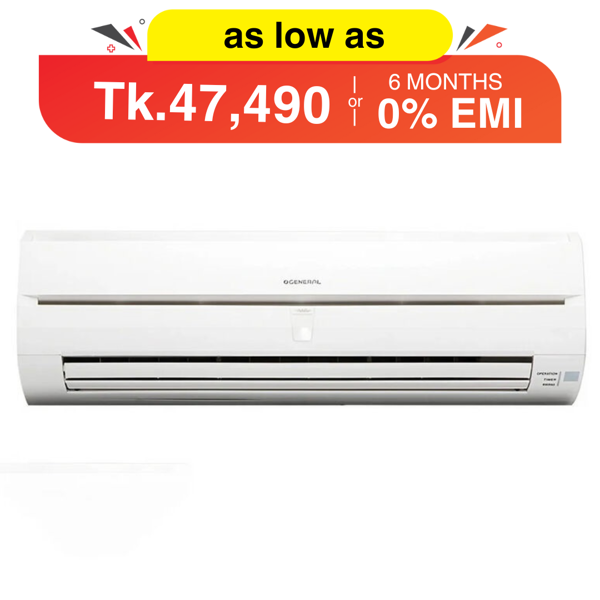Picture of General 1 Ton Split Non-Inverter AC (ASH12USCCW)