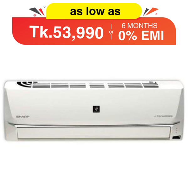 Picture of Sharp 1 Ton Split Inverter AC (AH-XP12WMT )