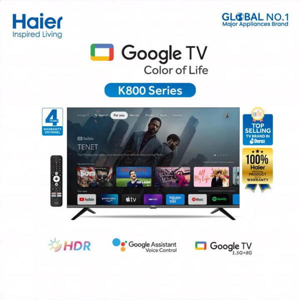 Picture of Haier 43 Inch Bezel Less FHD Google TV (H43K800FX)