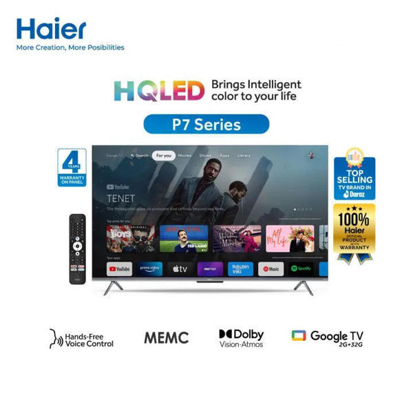 Picture of Haier 55 Inch HQLED 4K UHD Google TV (H55P7UX)