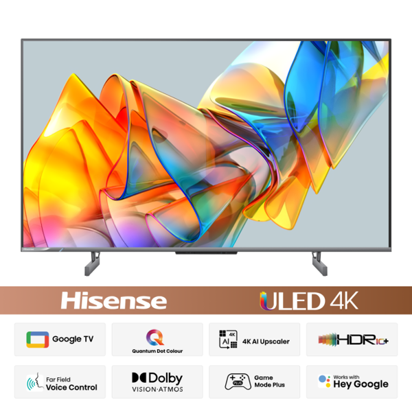 Picture of Hisense 43 Inch Quantum Dot 4K ULED Smart Dolby Atmos Dolby Vision Voice Control Google TV (43U6F3)
