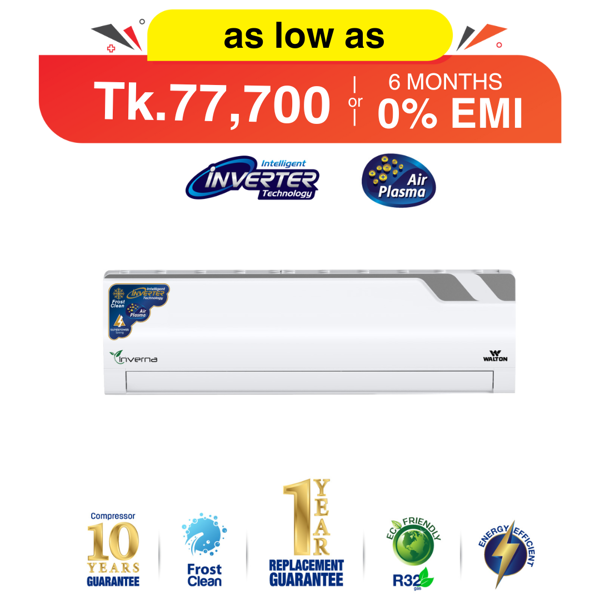 Picture of Walton 2 Ton Inverter Air Conditioner WSI-INVERNA (SUPERSAVER)-24H [PLASMA]