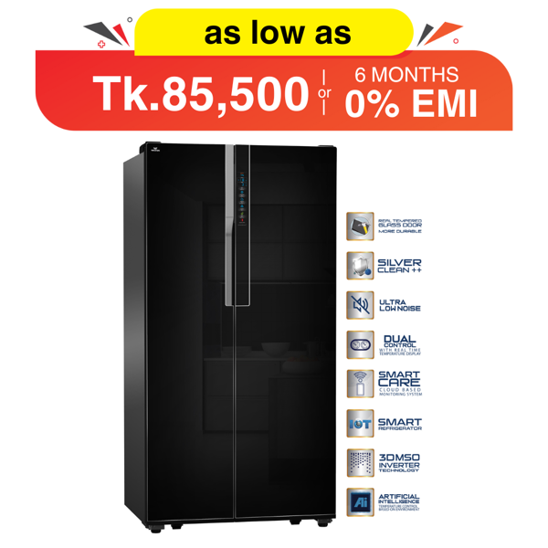 Picture of Walton Non-Frost Refrigerator 563L ( WNI-5F3-GDEL)